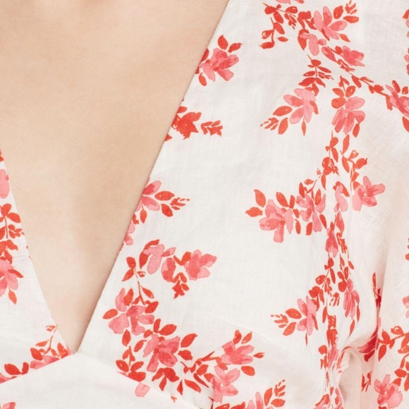 Keepsake the Label 100% Linen Fallen Long Sleeve Dress XS - Picture 3 of 15